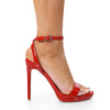 JORDIE-1 Red Patent