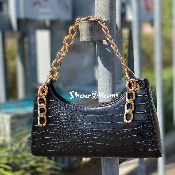 EXOTIC PURSE Black - ShoeNami