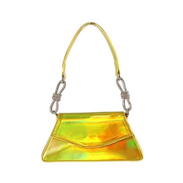 VIVA BAG Lime Yellow Hologram - ShoeNami